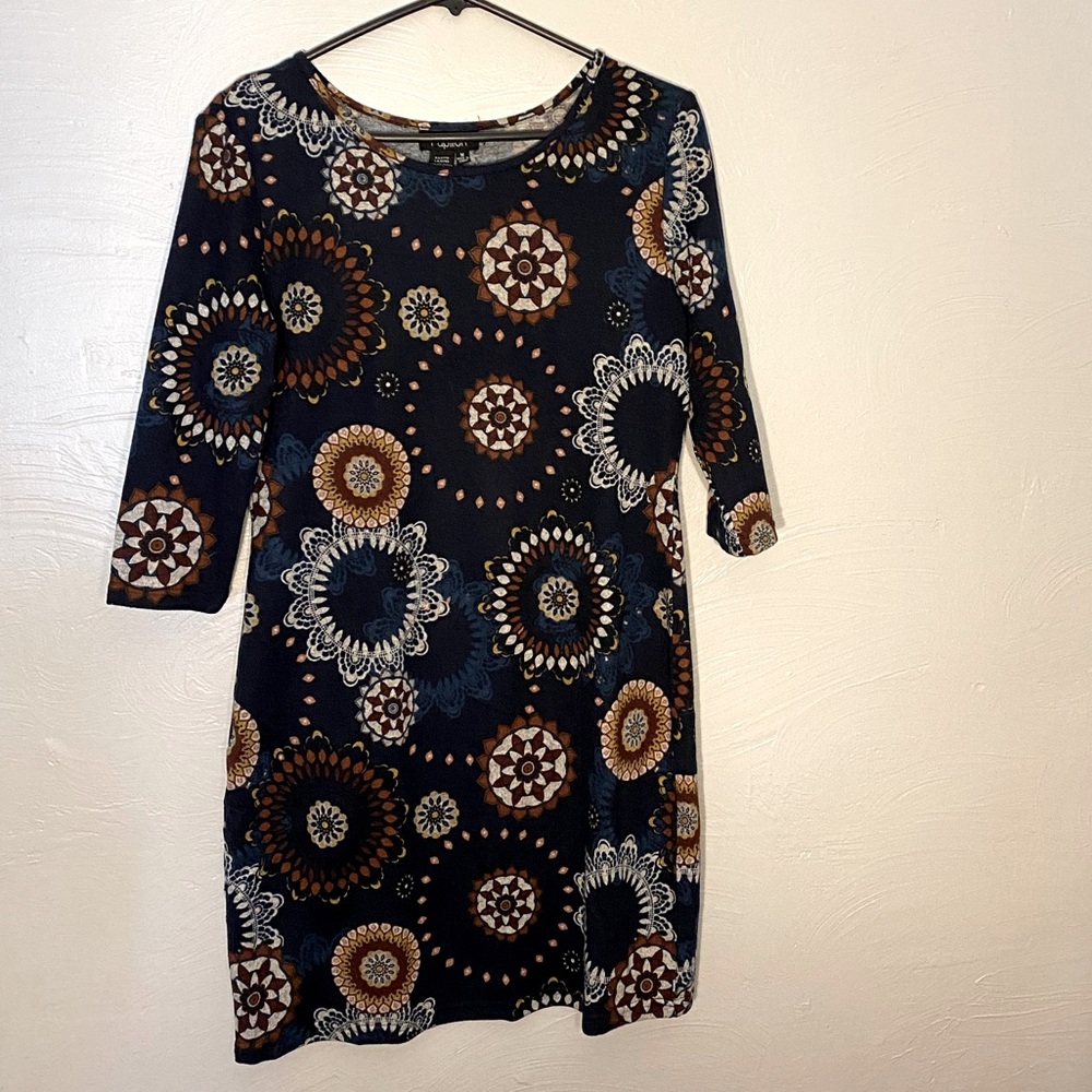 Papillon short-sleeved dress - medium
